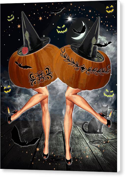 The All-Hallow Eves - Halloween Canvas Print