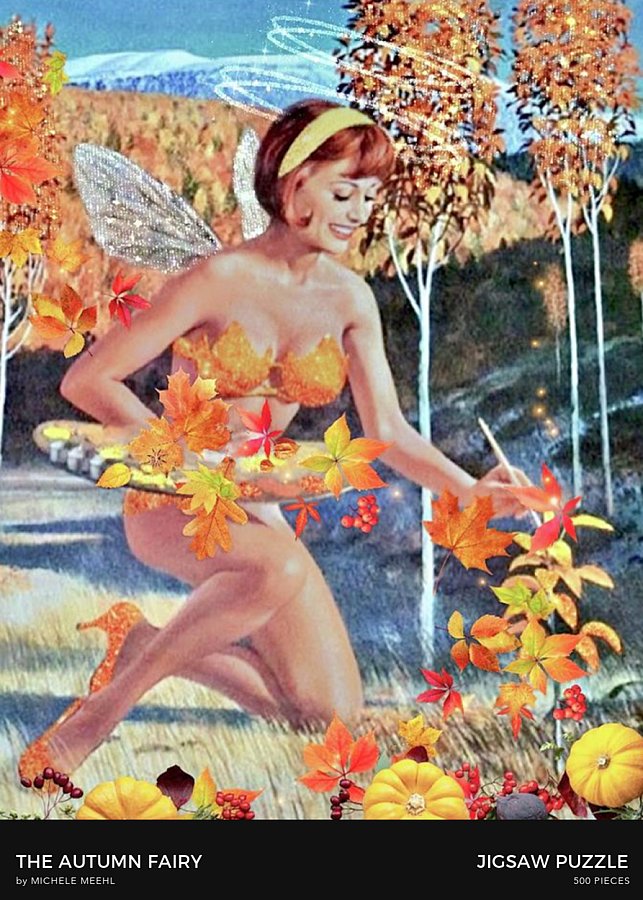 The Autumn Fairy - Jigsaw Puzzle