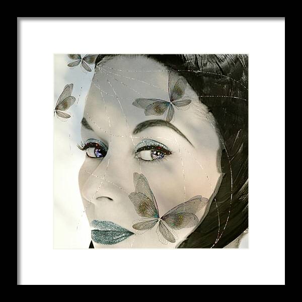 The Butterfly Keeper - Framed Print