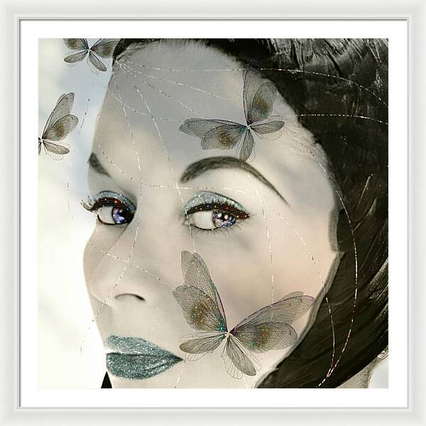 The Butterfly Keeper - Framed Print