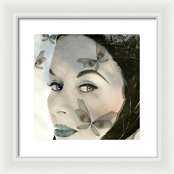 The Butterfly Keeper - Framed Print