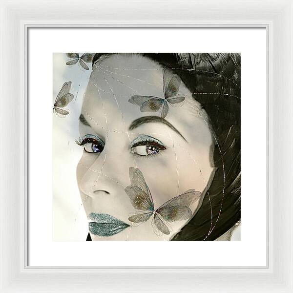 The Butterfly Keeper - Framed Print