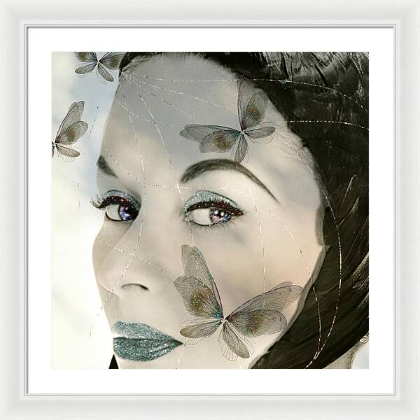The Butterfly Keeper - Framed Print