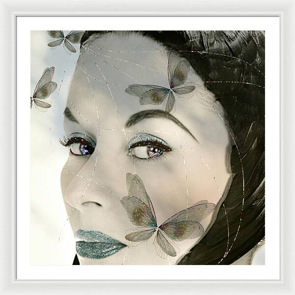 The Butterfly Keeper - Framed Print
