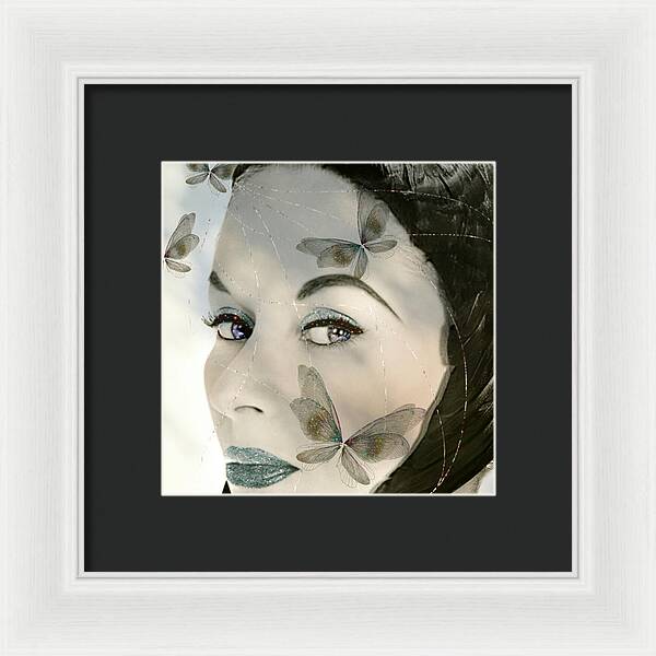 The Butterfly Keeper - Framed Print