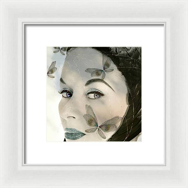 The Butterfly Keeper - Framed Print