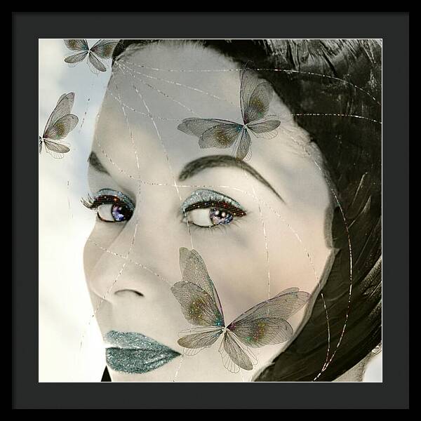 The Butterfly Keeper - Framed Print