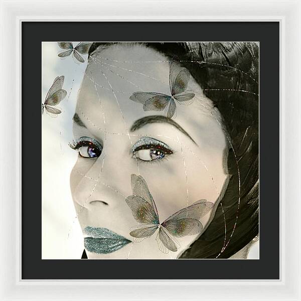The Butterfly Keeper - Framed Print