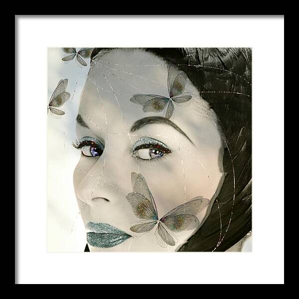 The Butterfly Keeper - Framed Print
