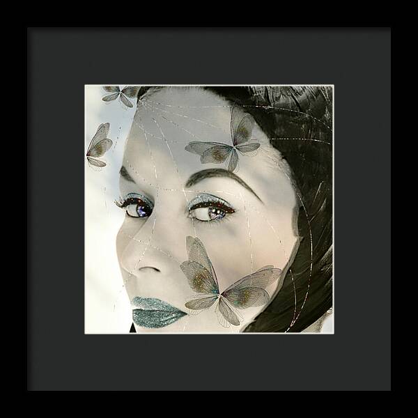 The Butterfly Keeper - Framed Print
