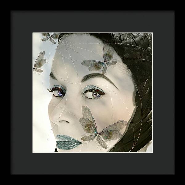 The Butterfly Keeper - Framed Print