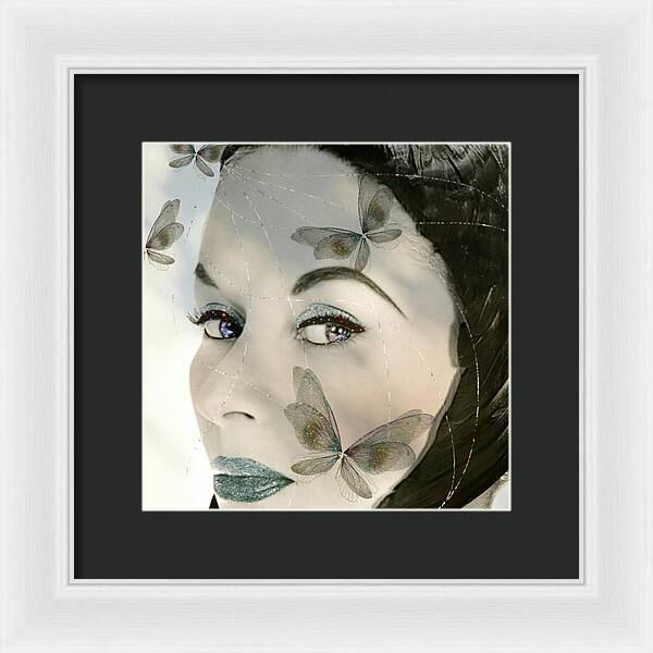 The Butterfly Keeper - Framed Print