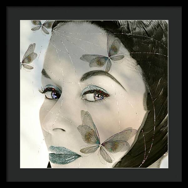 The Butterfly Keeper - Framed Print