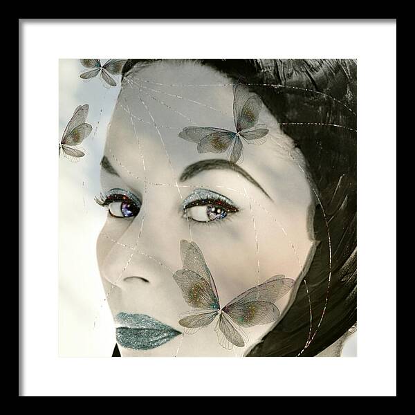 The Butterfly Keeper - Framed Print
