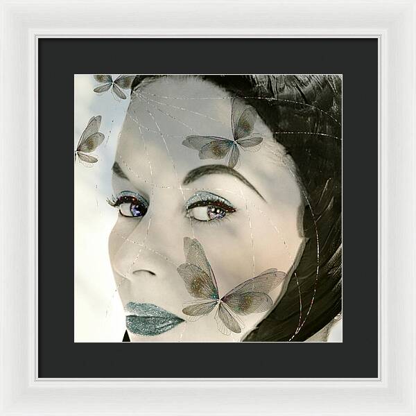 The Butterfly Keeper - Framed Print