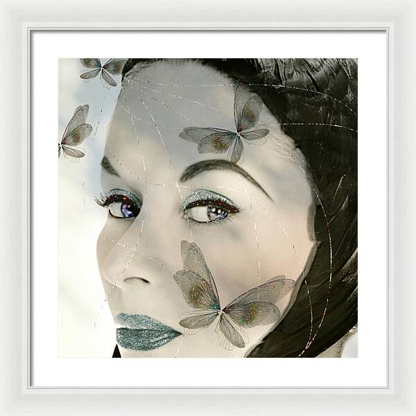 The Butterfly Keeper - Framed Print