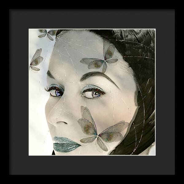 The Butterfly Keeper - Framed Print