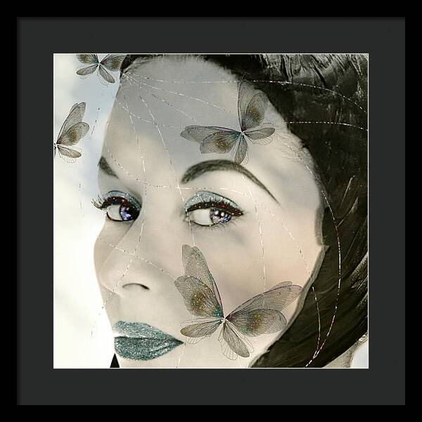 The Butterfly Keeper - Framed Print