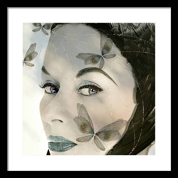 The Butterfly Keeper - Framed Print