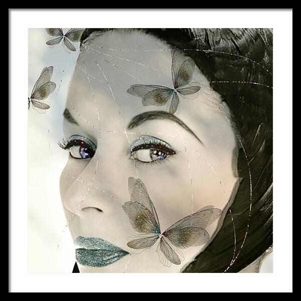 The Butterfly Keeper - Framed Print