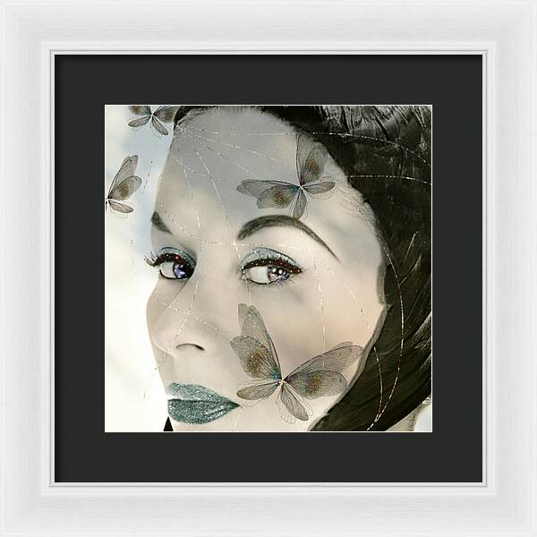 The Butterfly Keeper - Framed Print
