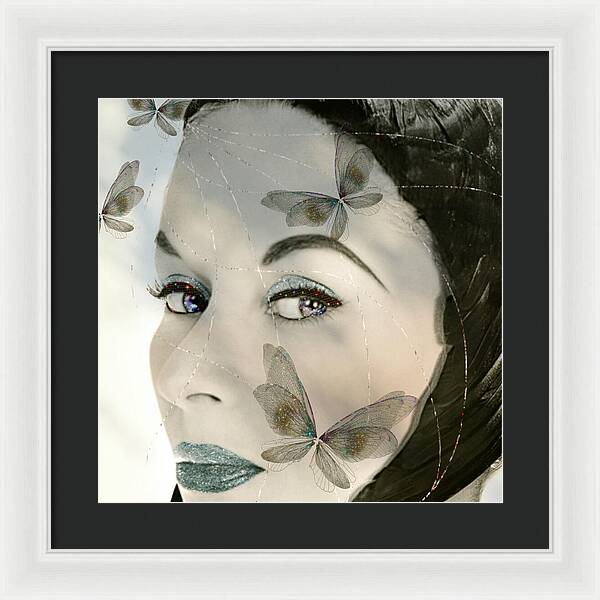The Butterfly Keeper - Framed Print