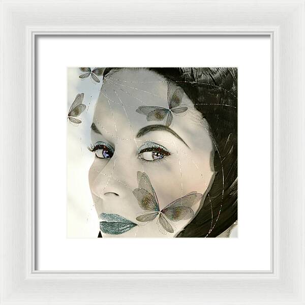 The Butterfly Keeper - Framed Print