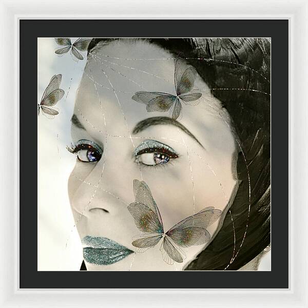 The Butterfly Keeper - Framed Print