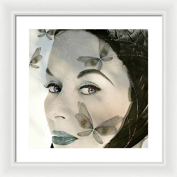 The Butterfly Keeper - Framed Print