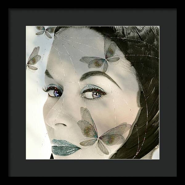 The Butterfly Keeper - Framed Print