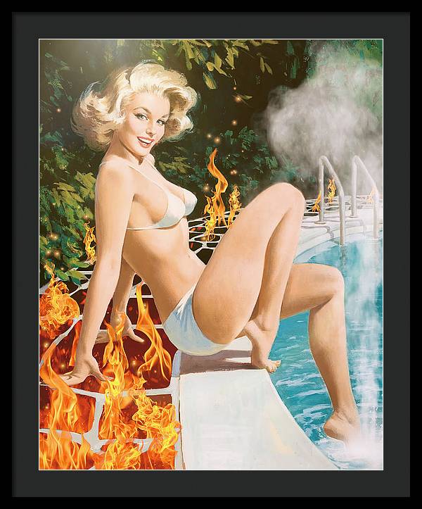 The Day All Hell Broke Loose - Framed Print