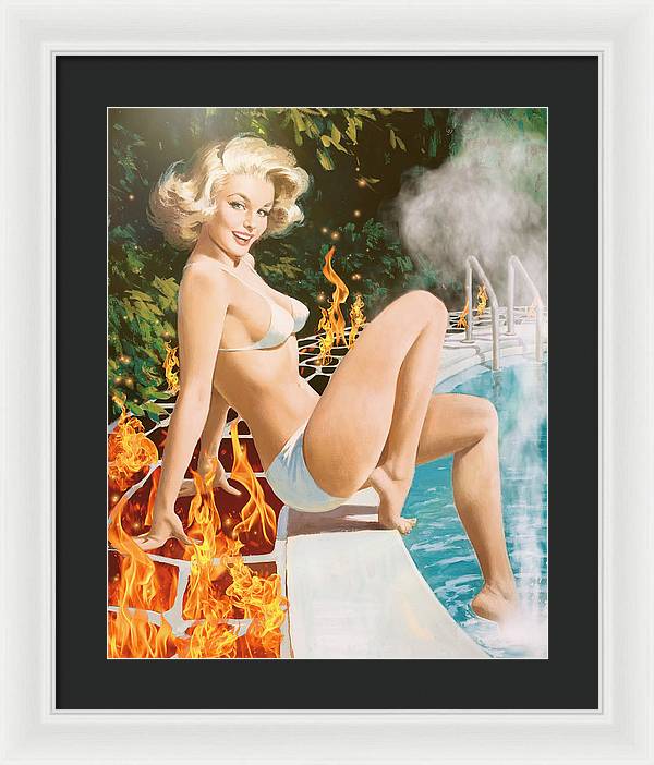 The Day All Hell Broke Loose - Framed Print