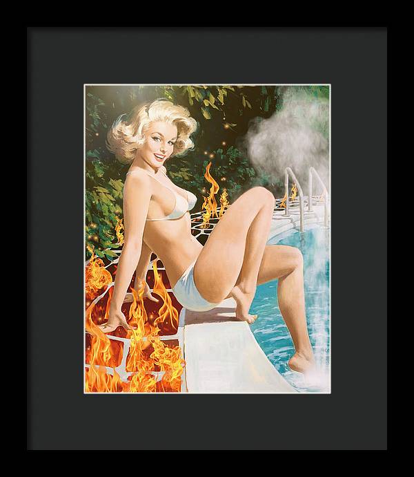The Day All Hell Broke Loose - Framed Print