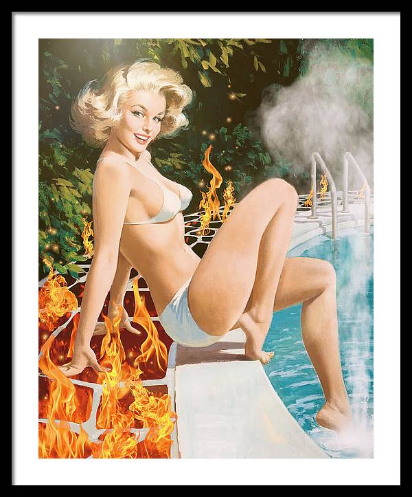 The Day All Hell Broke Loose - Framed Print