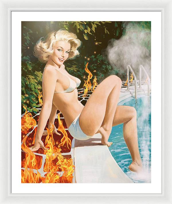 The Day All Hell Broke Loose - Framed Print