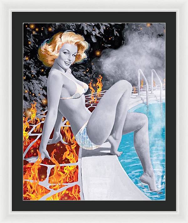 The Day All Hell Broke Loose - Framed Print