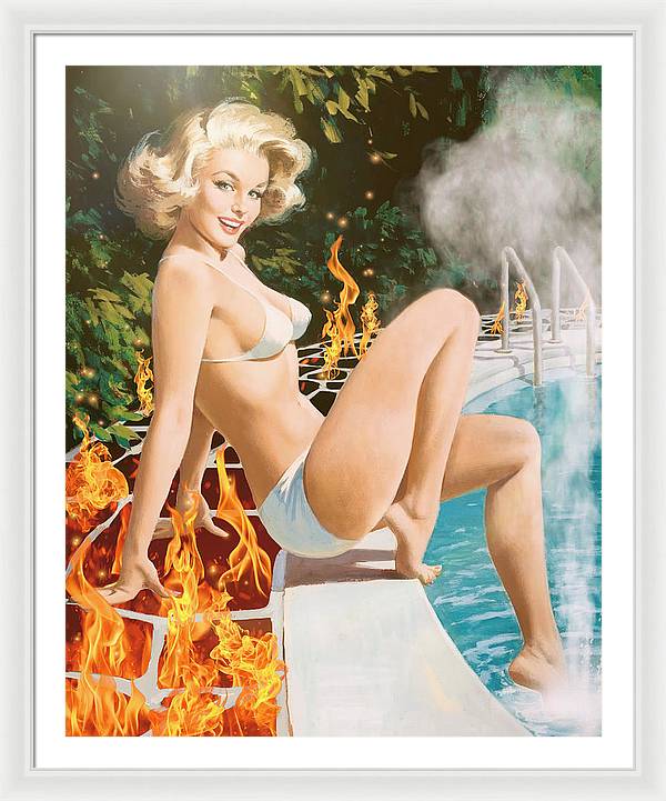 The Day All Hell Broke Loose - Framed Print