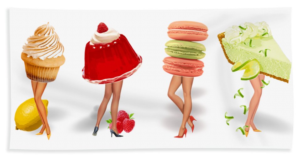 The Dessert Menu - Beach Towel