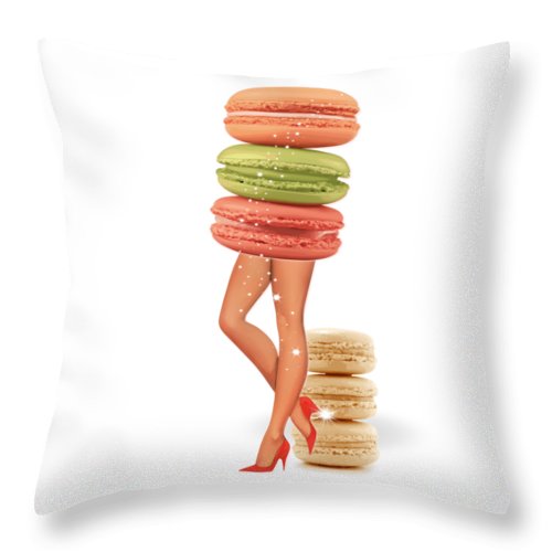 The French Confection - Throw Pillow