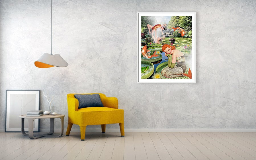 Don’t Be Koi - Framed Print