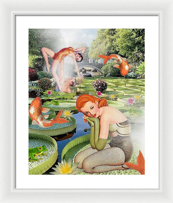 Don’t Be Koi - Framed Print