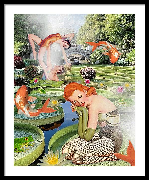 Don’t Be Koi - Framed Print