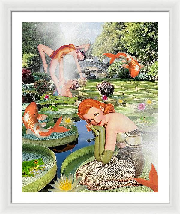 Don’t Be Koi - Framed Print