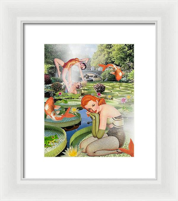 Don’t Be Koi - Framed Print