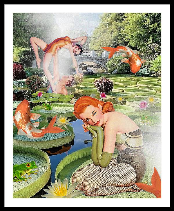 Don’t Be Koi - Framed Print