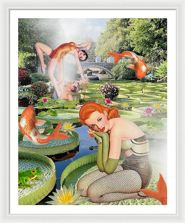 Don’t Be Koi - Framed Print