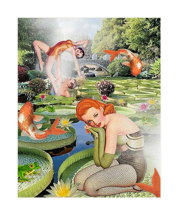 Don't Be Koi - Vertical Art Print
