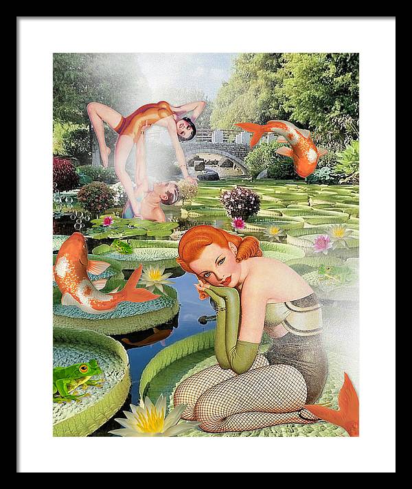 Don’t Be Koi - Framed Print