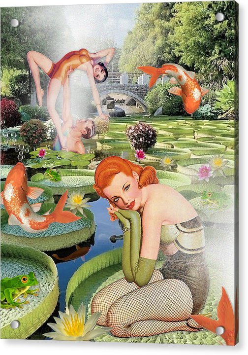 Don’t Be Koi - Acrylic Print