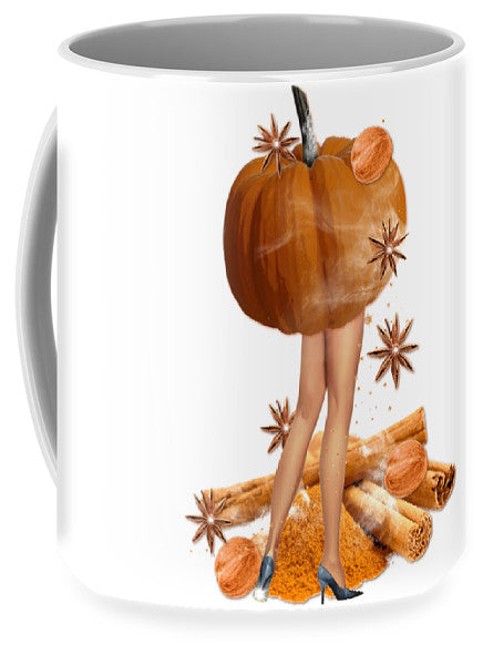 The Pumpkin Spice Girl - Autumn-Theme Mug